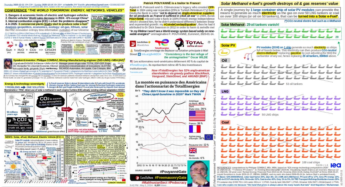 SolarMethanol's tweet photo. @RealTheForce @RealCandaceO 👍 Yes @RealCandaceO!
👽 Ariane #ROTHSCHILD is in #Freemasonry #FrancMaçonnerie #RothschildFrancMaçonne #RothschildFreemason.
🇨🇵 Read #JacquesTHOMET @mk_polis #COIGNARD #KarlZÉRO #AbadGallardo #StéphaneBLET #BAZIN #ARDID #FourniretFrancMaçon #TAUBIRA #MélenchonFrancMaçon #ATHANOR https://t.co/iL8NluTim8