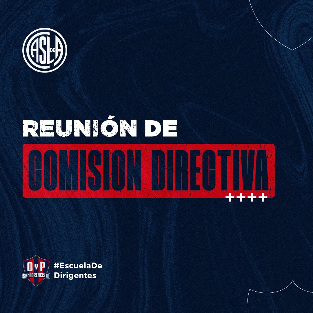 REUNIÓN DE COMISIÓN DIRECTIVA – SAN LORENZO (10/03/2026 – SEDE AV. LA PLATA)

<a href="/OyPSL/">Orden y Progreso Sanlorencista</a> pone a disposición de los socios de San Lorenzo de Almagro un resumen de la información expuesta por la Comisión Directiva Transitoria durante la reunión celebrada en el día de la fecha. 

El