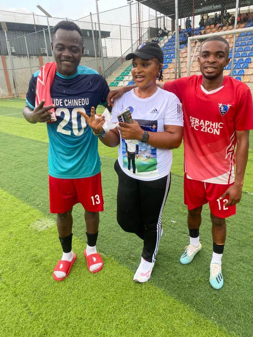 ClubSeraph10395's tweet photo. ⚽️Leaders Cup 🏆 2025 CHAMPIONS🏆 Seraphic FC. https://t.co/PP7aM9cVns