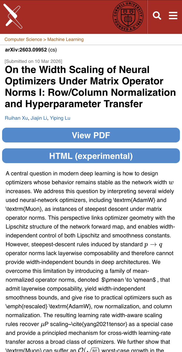 Yiping Lu tweet media