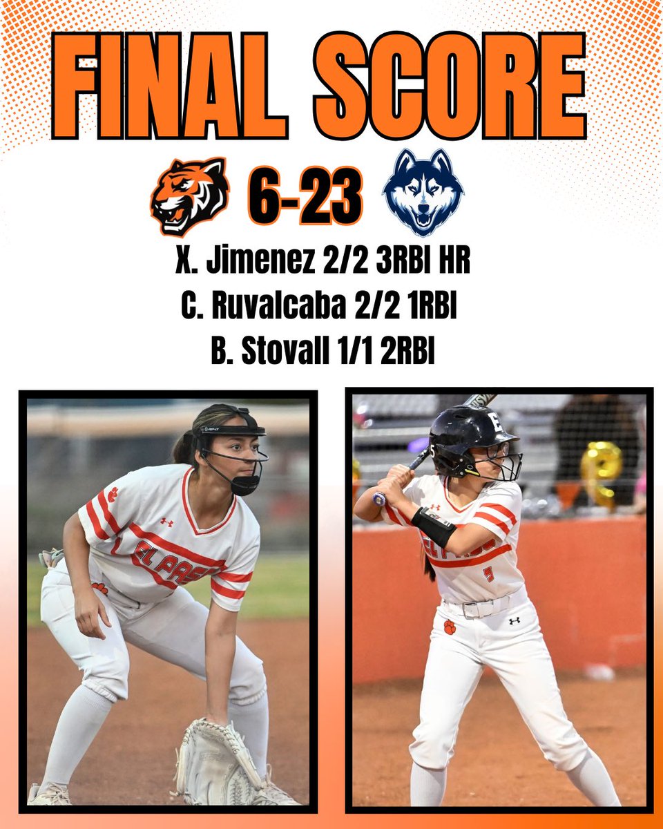 El Paso High Softball tweet media