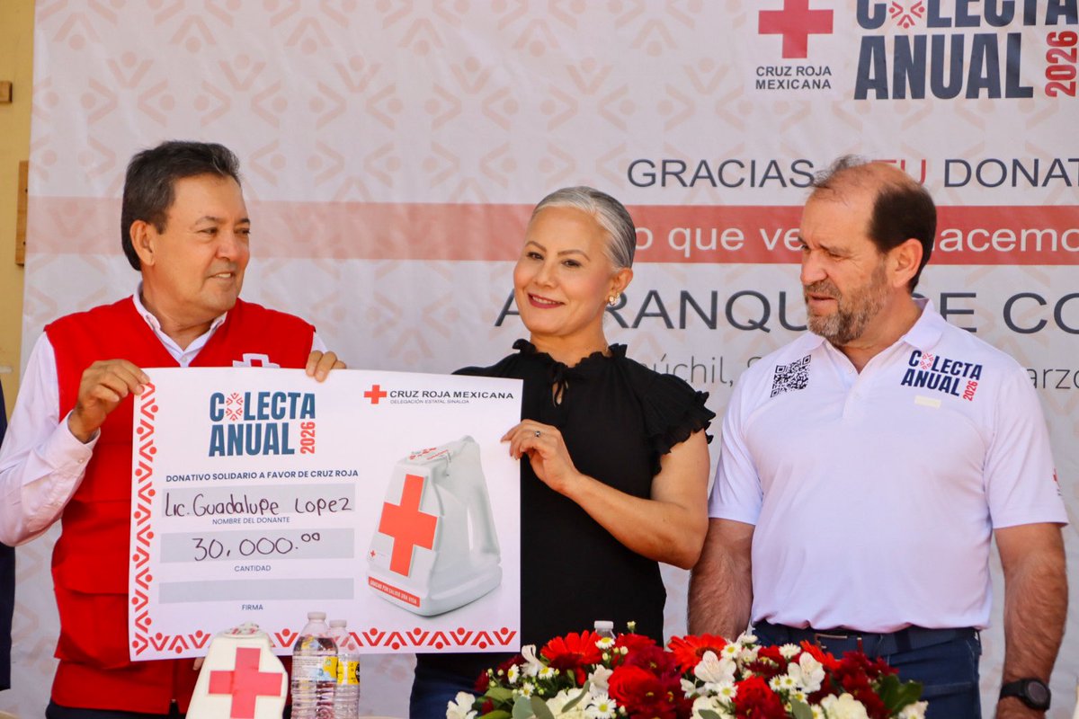 Cruz Roja Mexicana Sinaloa tweet media