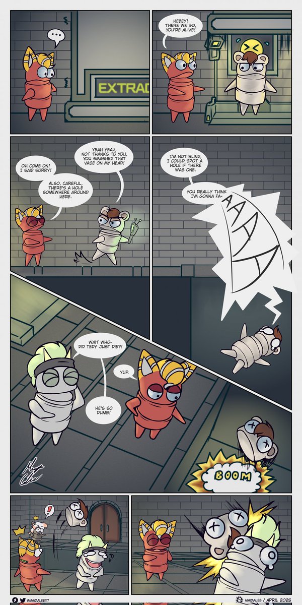 REPO - The fall of the bear (COMM)
For Blacktedy on Furaffinity

#REPO #comic #furryaiartist #furry