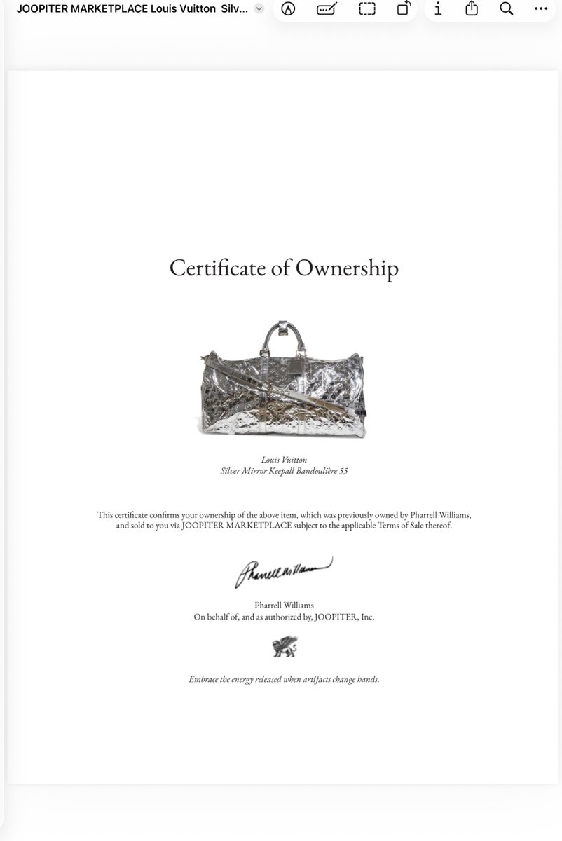 roland_herrera's tweet photo. @Pharrell I received this email regarding your bag I purchased.can you or someone from your team contact me directly? https://t.co/kVHs2l9QDl