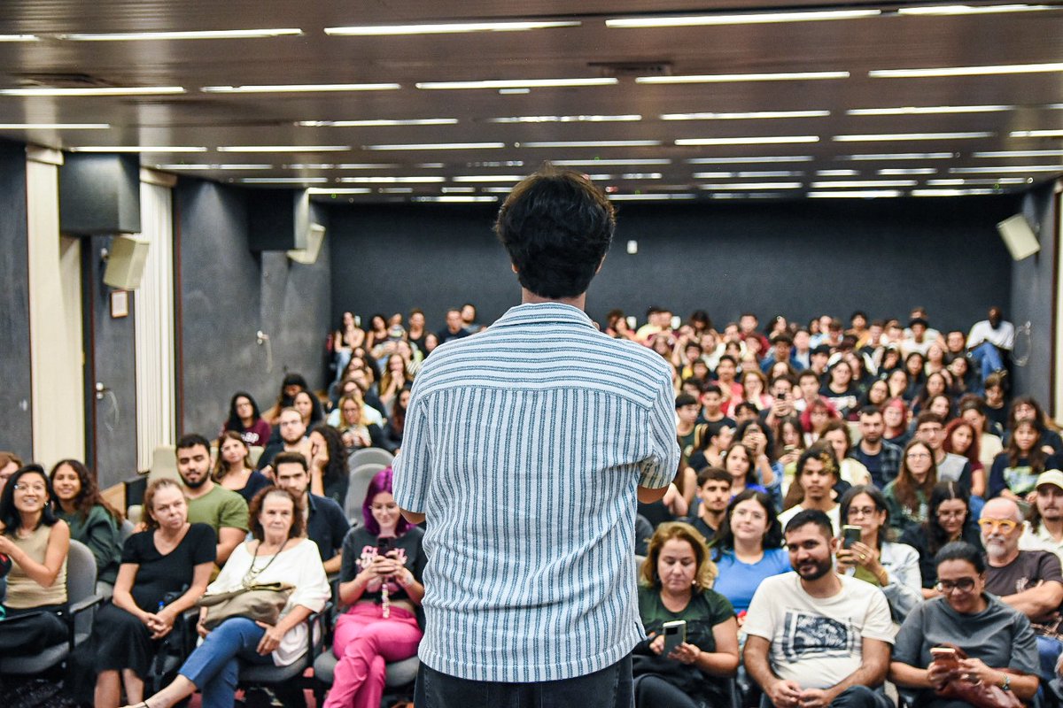 Obrigado a todo mundo que veio me ver no Ibilce. Amanhã encontro vocês na UFSCar!