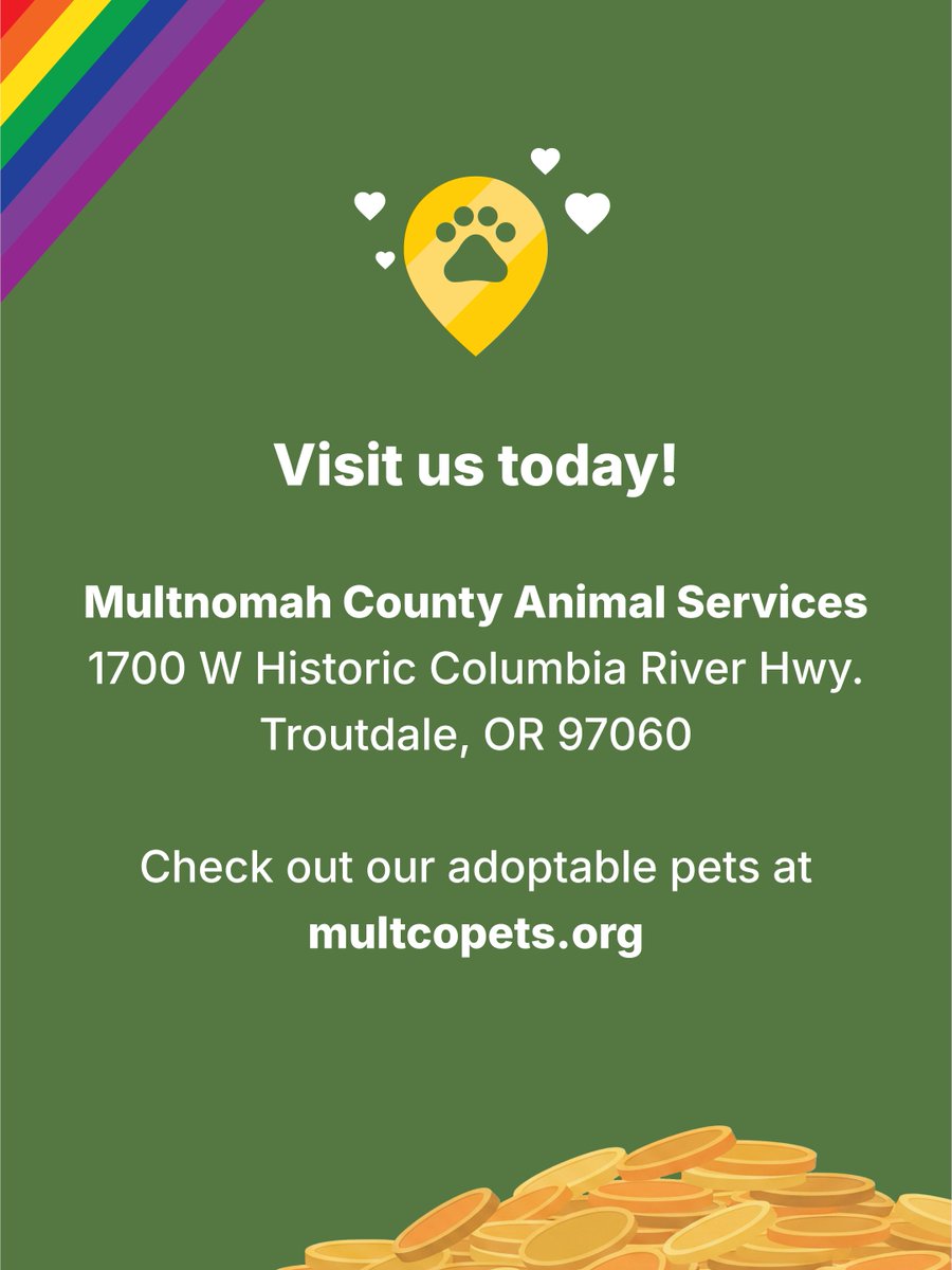 Multnomah County Animal Services tweet media
