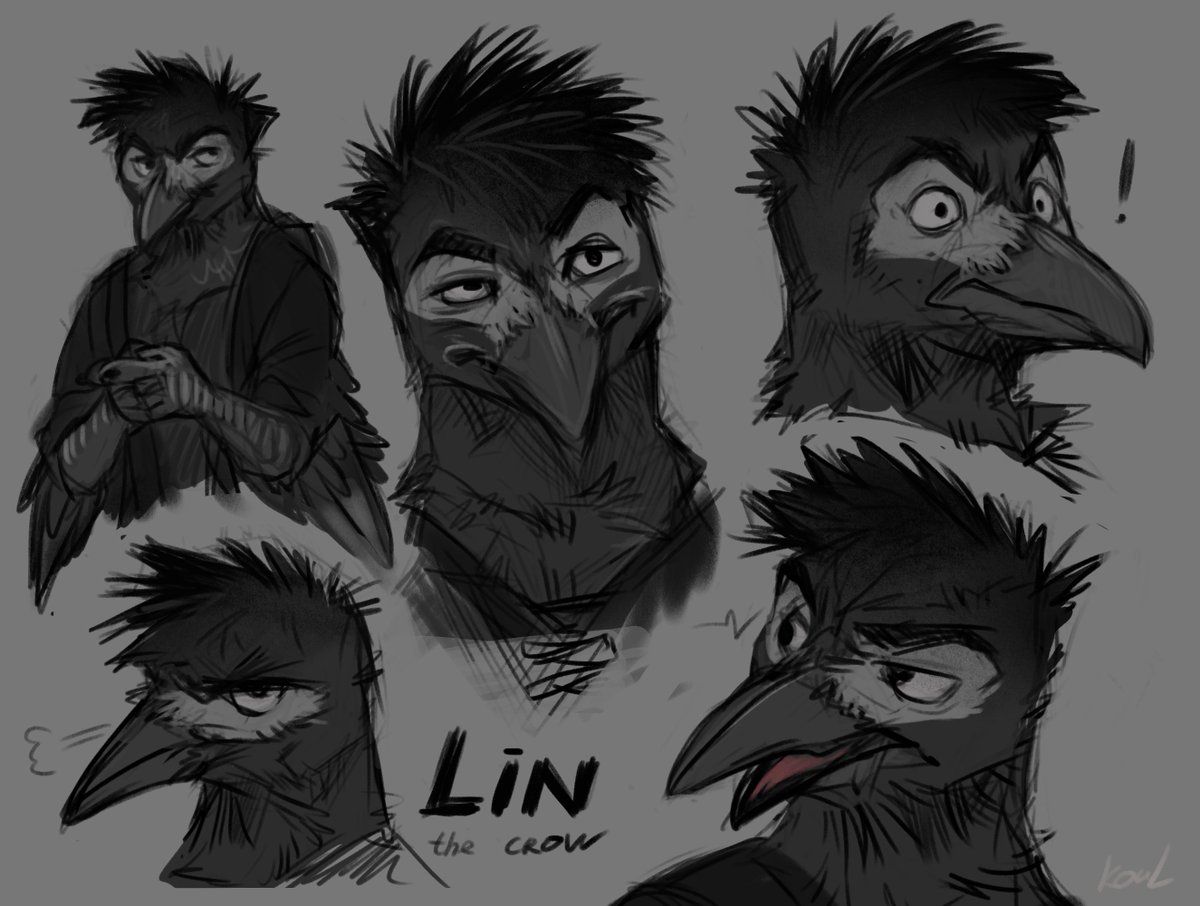 Lin the crow