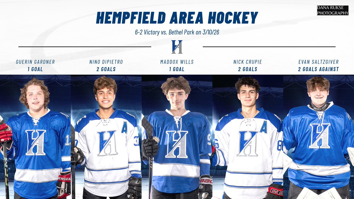 hasd_athletics's tweet photo. Congratulations to the Hempfield Area Hockey team for defeating Bethel Park, 6-2, in the PIHL Class 2A Semifinals! The Spartans are headed to the Championship game! https://t.co/rt9yfPEa8C