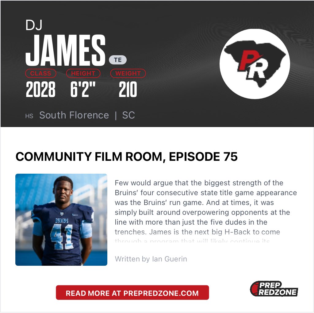 Dzhante “DJ” James 2028 TE tweet media