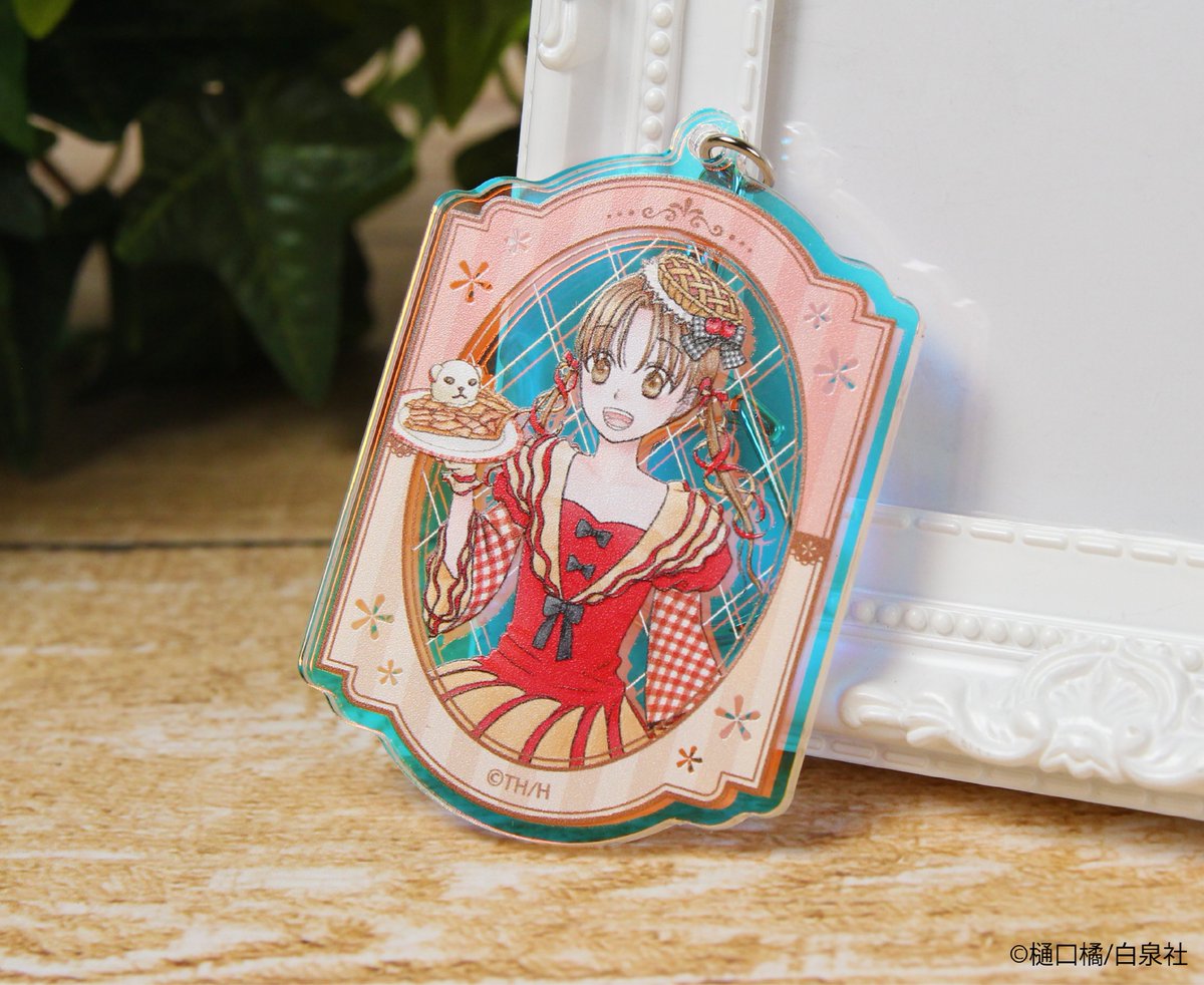 当時品　学園アリス　ストラップ 学園アリス」POP UP STORE in ロフト ・オーロラアクリルキーホルダー