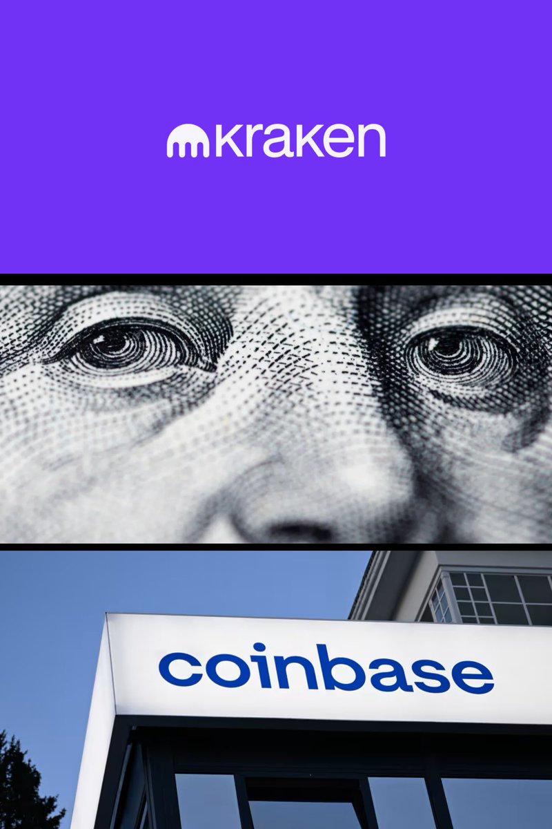 2B3D_ROB's tweet photo. Crypto just had one of its biggest weeks ever:

🏦 Kraken gets direct Federal Reserve access
🏛️ Trump blasts banks after secret Coinbase CEO meeting
🤖 36 AI models tested - not one chose fiat over crypto
Here's the full breakdown 👇