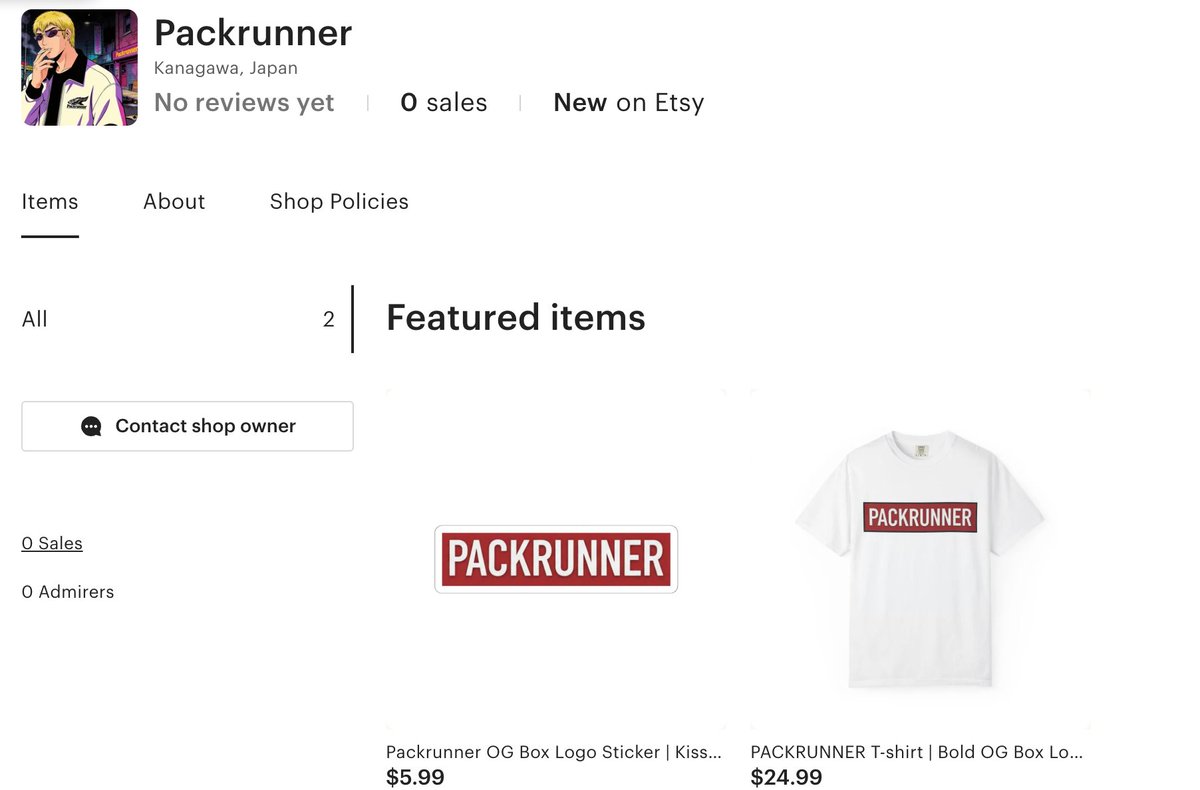 Goopamane's tweet photo. https://t.co/65mNUee4Ty
Packrunner OG Box Logo Tee and Sticker now live!
#packrunner #underground #streetwear #Goopamane https://t.co/rdWjMZacre