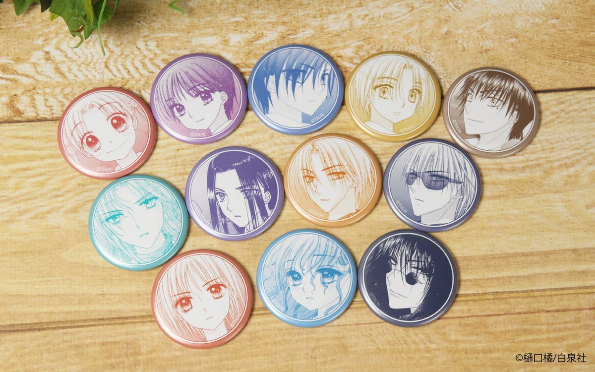 学園アリス ロフト POPUPSTORE 描き下ろし缶バッジ 学園アリス」POP UP STORE in ロフト ・トレーディング 缶バッジ（全12