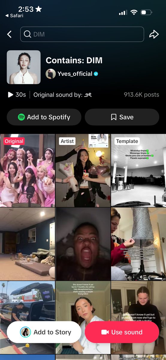 SHES ALMOST AT 1M WHAT