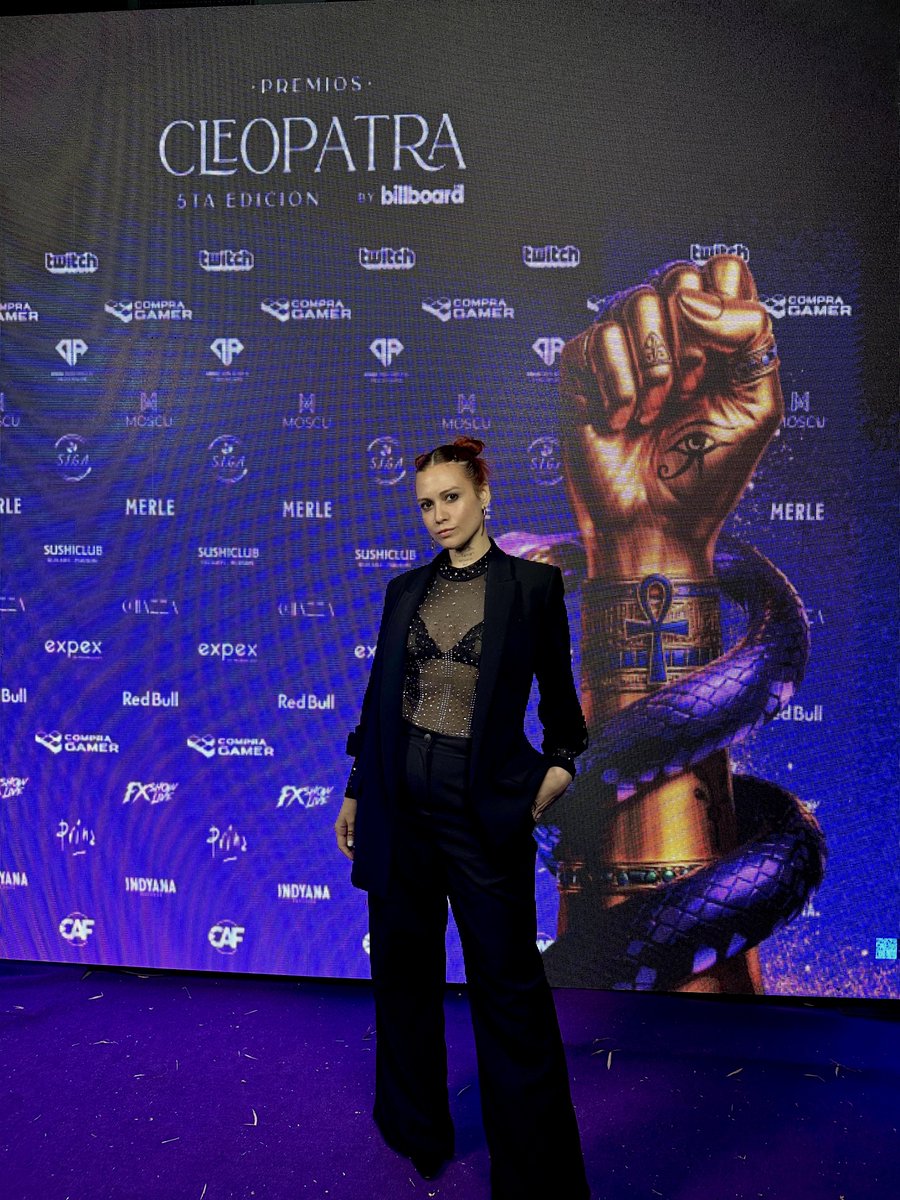 pibaldi_'s tweet photo. Premios Cleopatra 2026 💜 https://t.co/xN9hndRSPL
