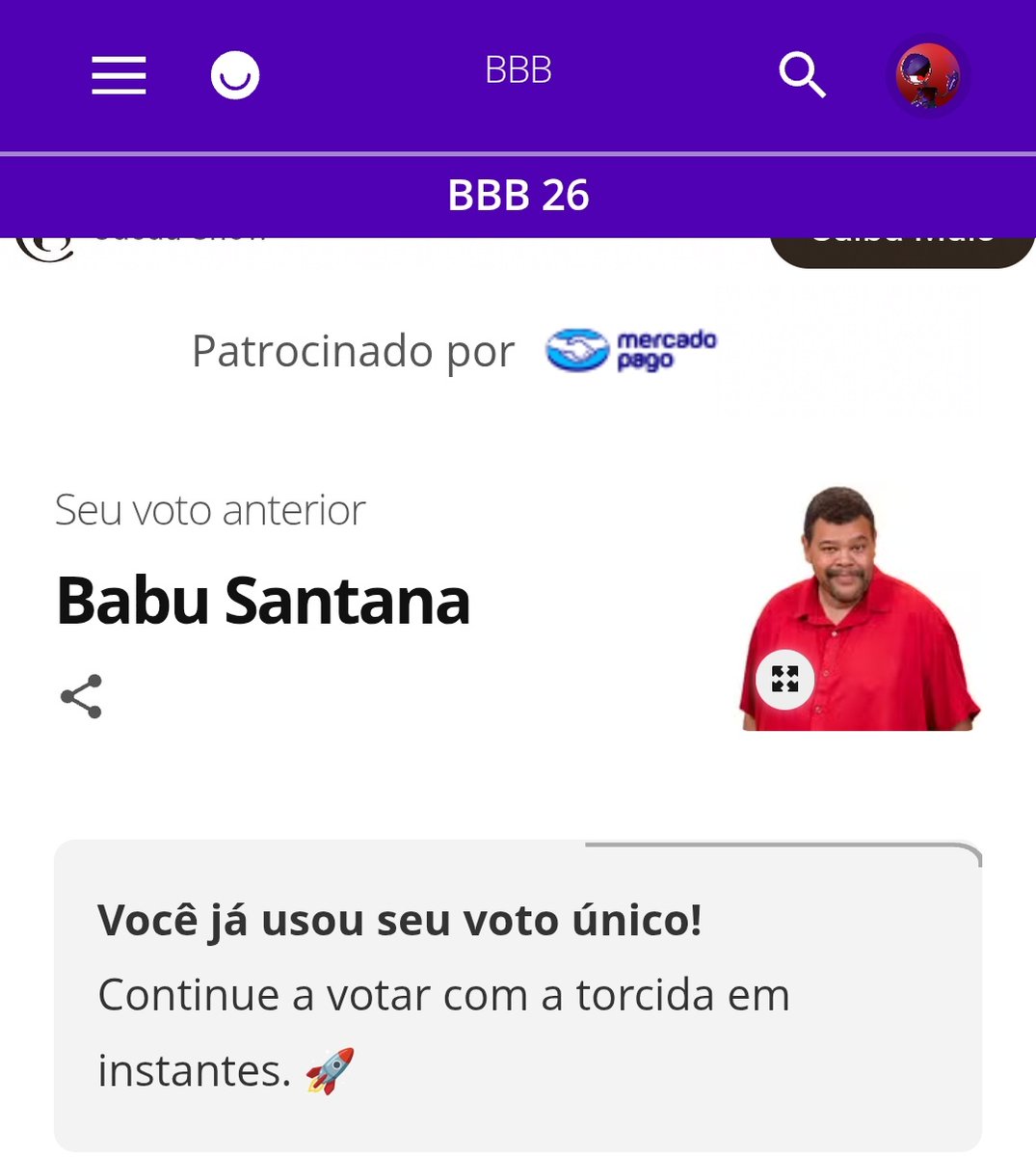 angelica_cvb's tweet photo. @babuusantana O voto é pra ficar gente, votem muito no babu. #ficababu https://t.co/n4dslpqPKF