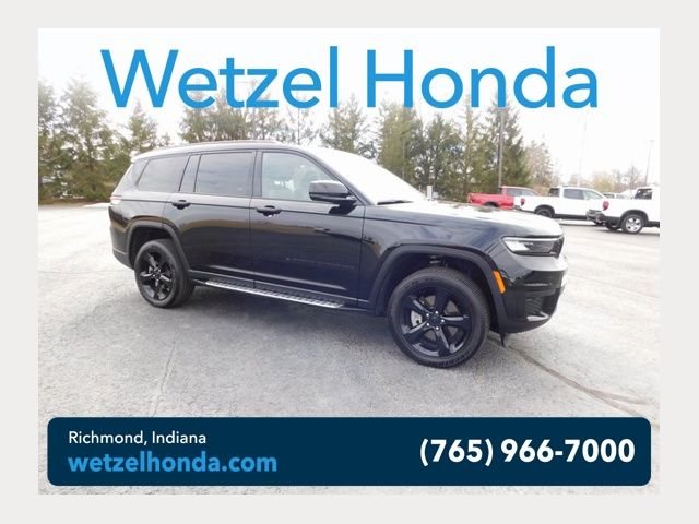 WetzelHonda's tweet photo. Pre-Owned 2024 Jeep Grand Cherokee L Altitude with 10,382 miles, priced at $33,990: https://t.co/Cn93iwTu6I https://t.co/v8cKv5E0wI