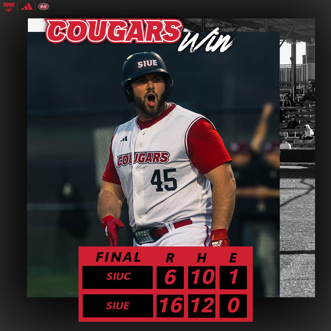 SIUEBaseball's tweet photo. https://t.co/asjaXShf1f