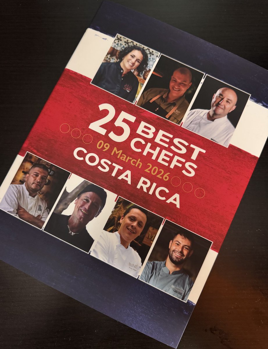 VidayExitorev's tweet image. #Gourmet: Libro "25 Best Chefs" celebra a 25 chefs cuyas propuestas gastronómicas exploran y reinterpretan los sabores, ingredientes y tradiciones culinarias de Costa Rica. ow.ly/frg150Ys5tX¨25-best-chefs¨-celebra-el-talento-culinario-en-costa-rica-con-su-primera-edicion/