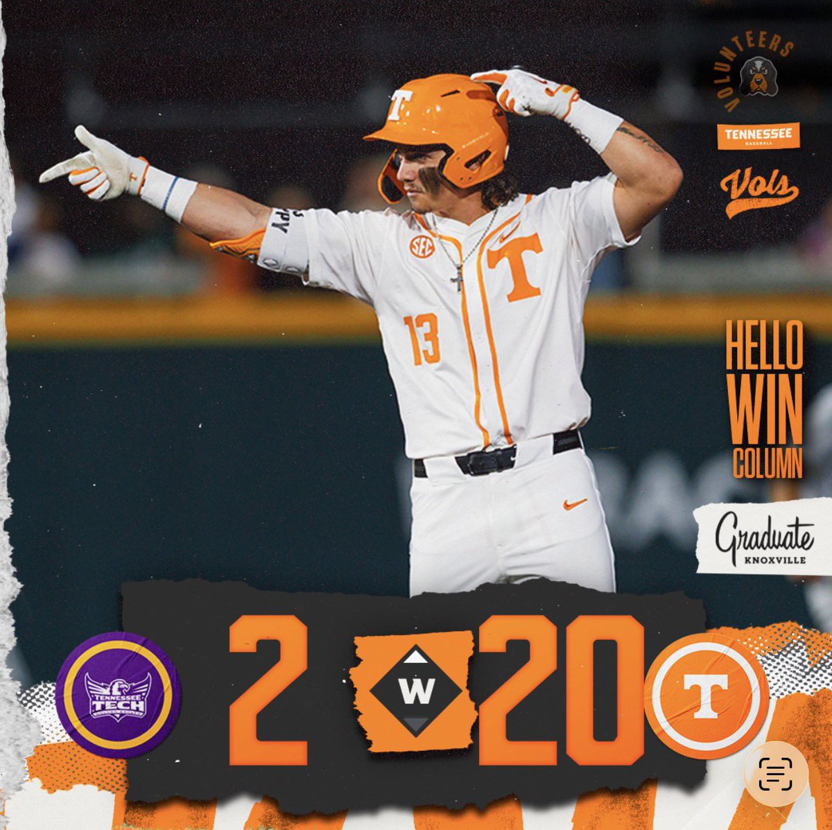 Tennessee Baseball tweet media
