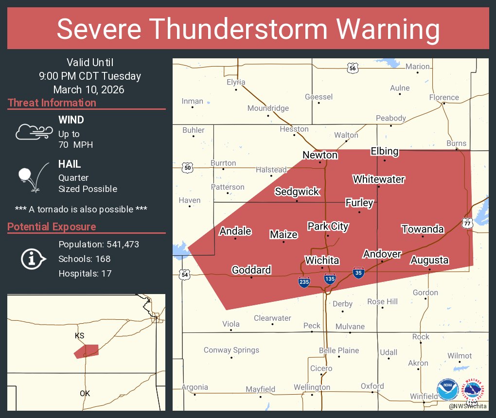 NWS Wichita tweet media
