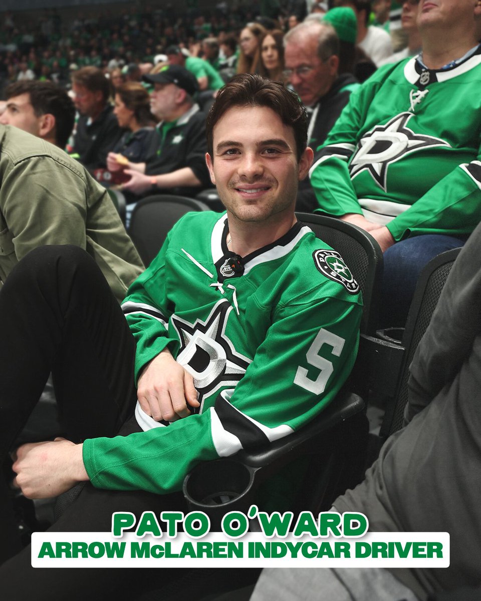 Welcome to #TexasHockey, Pato! 🏎️