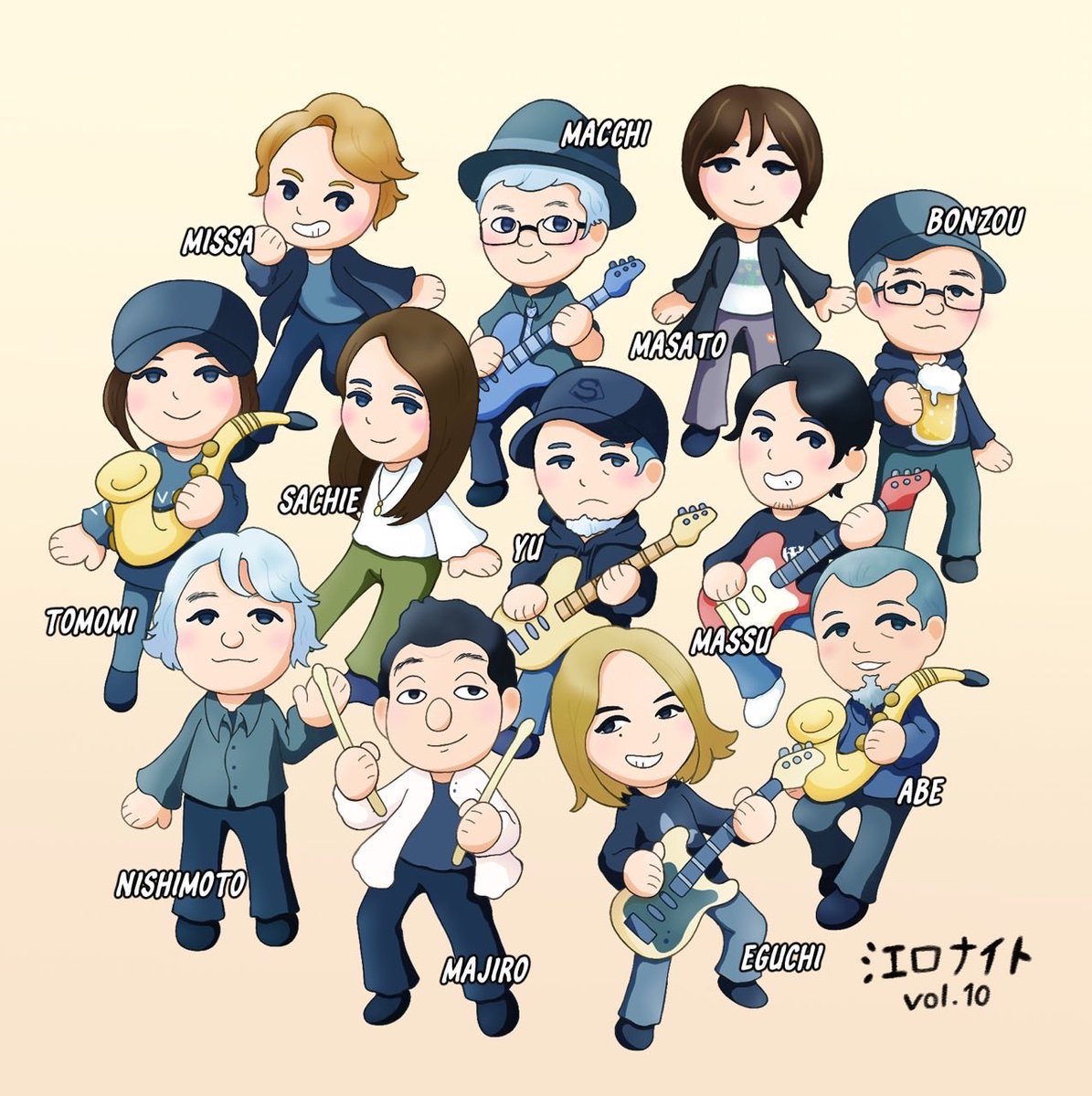 Chaton_lafoule's tweet photo. https://t.co/mMlfoaX805

江口ナイトの曲順が発表されました！ https://t.co/Hm6bLK4XVC