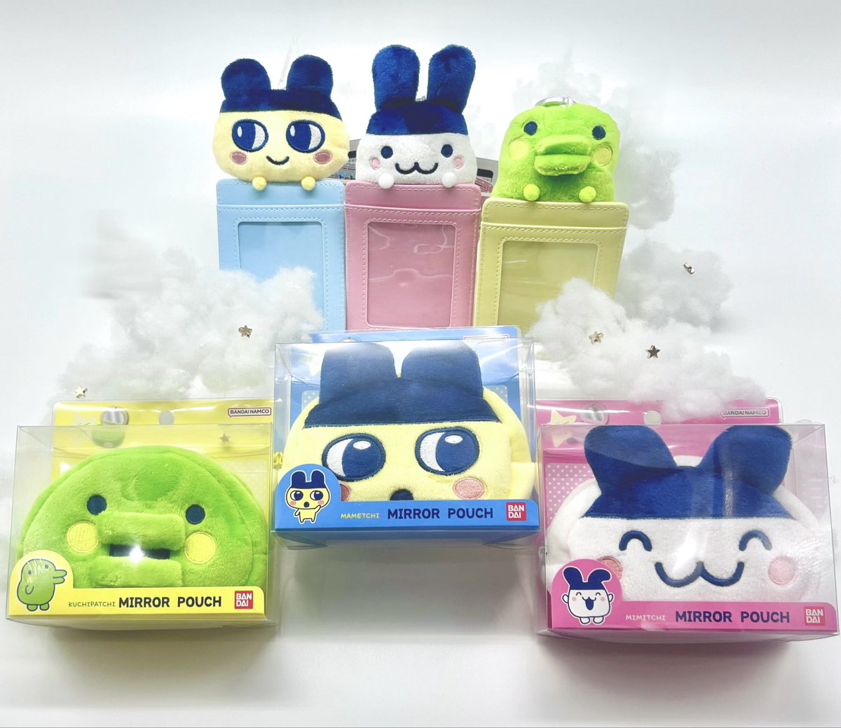 もんちっち様 No.25 リニューアルver No.T11 Tamagotchi Factory Mirror Pouches & Pass Cases 🛍️ available now