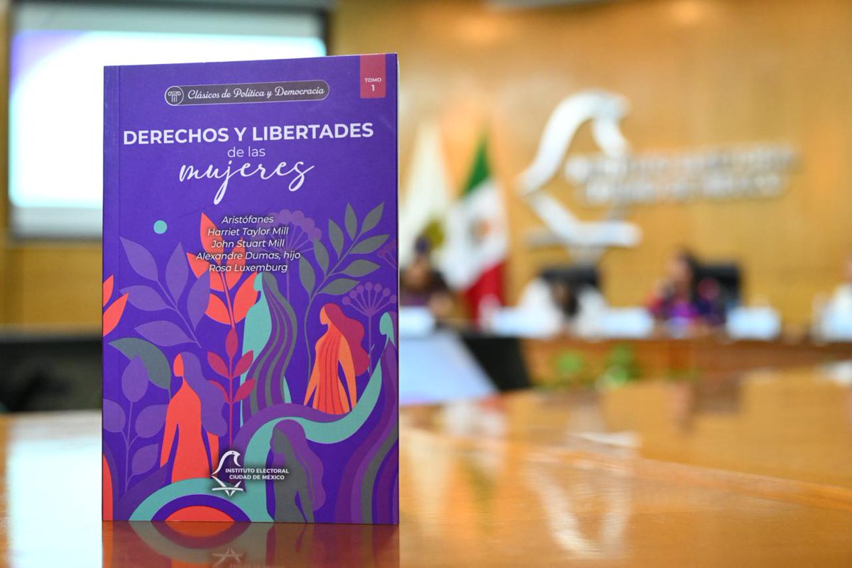 iecm's tweet photo. 👩‍⚖️💜 En el marco del Día Internacional de las Mujeres, el IECM llevó a cabo el conversatorio “Participar es nuestro derecho: Mujeres en la vida democrática”.

Un espacio de diálogo para reflexionar sobre los avances, retos y la importancia de la participación de las mujeres en la vida pública y democrática 🤝🗳️