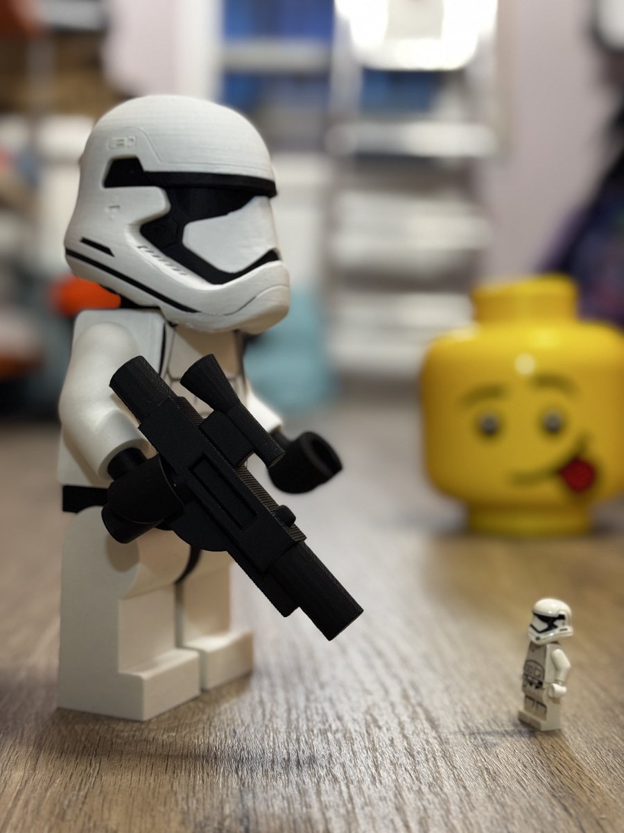 ZX_3DStudio's tweet image. El tamaño SI importa!!! #lego #starwars #500% #stromtrooper