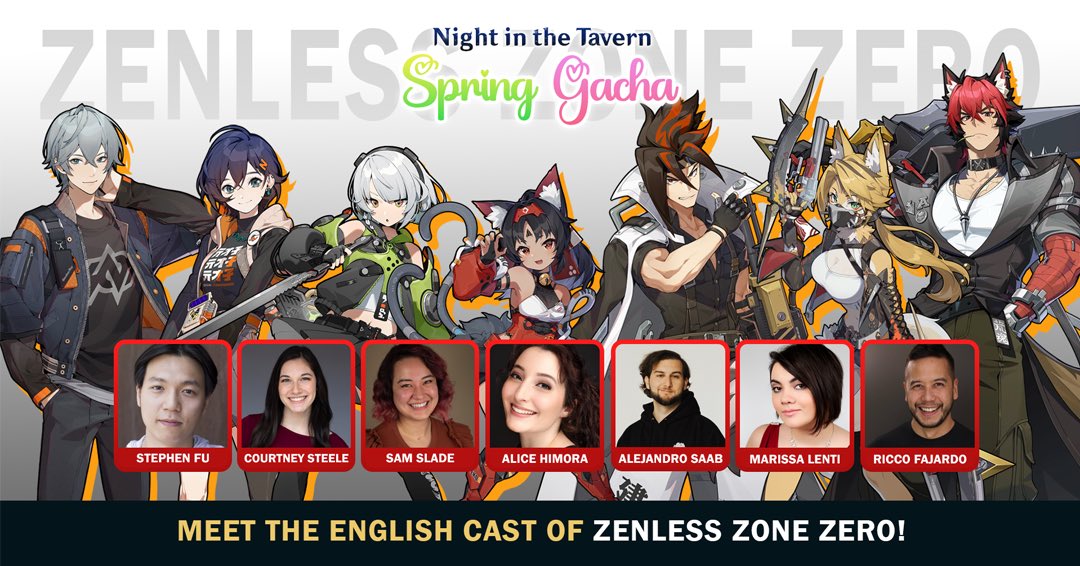 📺 ZENLESS ZONE ZERO 
CAST SIGNING ✨

Come meet some of the cast of ZZZ!

🕹️<a href="/ThatStephenFu/">Stephen Fu</a> 
🕹️<a href="/CourtlynnSteele/">Courtney Steele 🩵</a> 
🕹️<a href="/itsSamSlade/">sam slade</a> 
🕹️<a href="/AliceHimora/">Alice Himora ✨🇵🇷🍉</a> 
🕹️<a href="/KaggyFilms/">Alejandro Saab | DEADPOOL | Marvel Rivals</a> 
🕹️<a href="/MarissaLenti/">Marissa Lenti</a> 
🕹️<a href="/RiccoFajardo/">Ricco Fajardo </a> 

FREE GENERAL ADMISSION &amp; PARKING:
umaigosh.com/registration