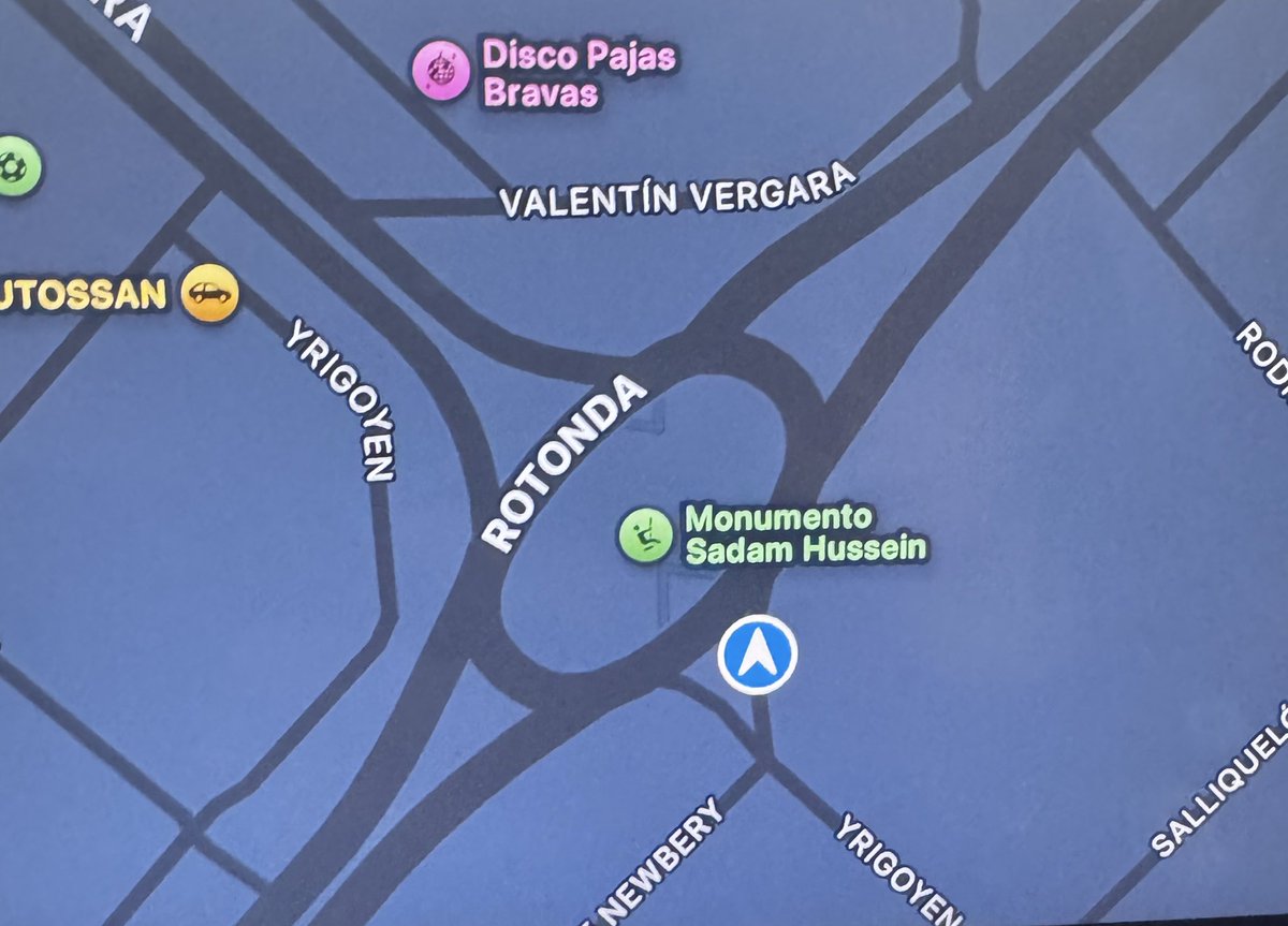 En bahia blanca hay un monumento a Alfonsin

Pero la IA de Google tiro que es sadam hussein kjjj