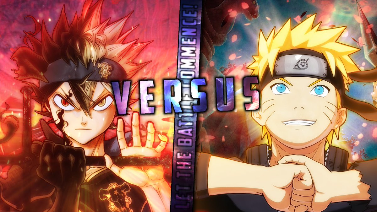 STDW582's tweet photo. “Believe It, Just Yet!” | Naruto VS Asta (Naruto VS Black Clover) | Commissioned by @JordanM35602306 https://t.co/x0kik7RFbl