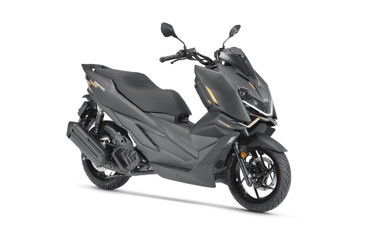 TMC100834's tweet photo. 次回便（４月末頃日本入港予定）の便で、Zontesの最新モデル「150X」のサンプル車両が届きます！！

春先に先行予約開始する予定です！

150ccなのにここまでやる？

✔ アルミフレーム
✔ 水冷150cc
✔ フルLED
✔ ABS
✔ スマートキー
装備、クラス超え。
ZONTES 150X https://t.co/rQyO0Q9cjo
