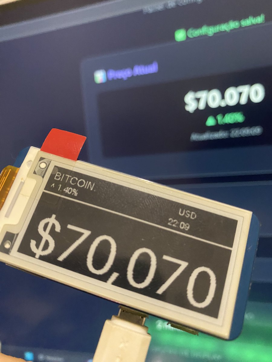 elber333's tweet photo. Pwnagotchi foi uma das coisas mais inúteis que ja montei, então usei o hardware pra fazer uma coisa um pouco menos inútil.
E com um painel web local pra configurar cripto e intervalos. https://t.co/flVuXkzHx8