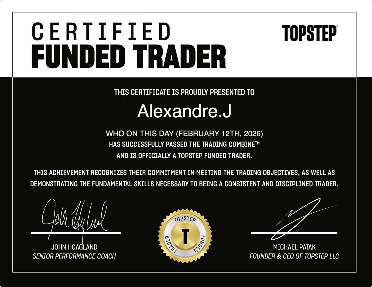 Real traders. Real results. 📈

Another trader from the ACI ecosystem has successfully passed the Topstep funded challenge.

To reward this achievement, the trader has received 25,000 $ACI tokens.

More traders are joining the ACI ecosystem every day. 🚀

#ACI #Trading #Crypto