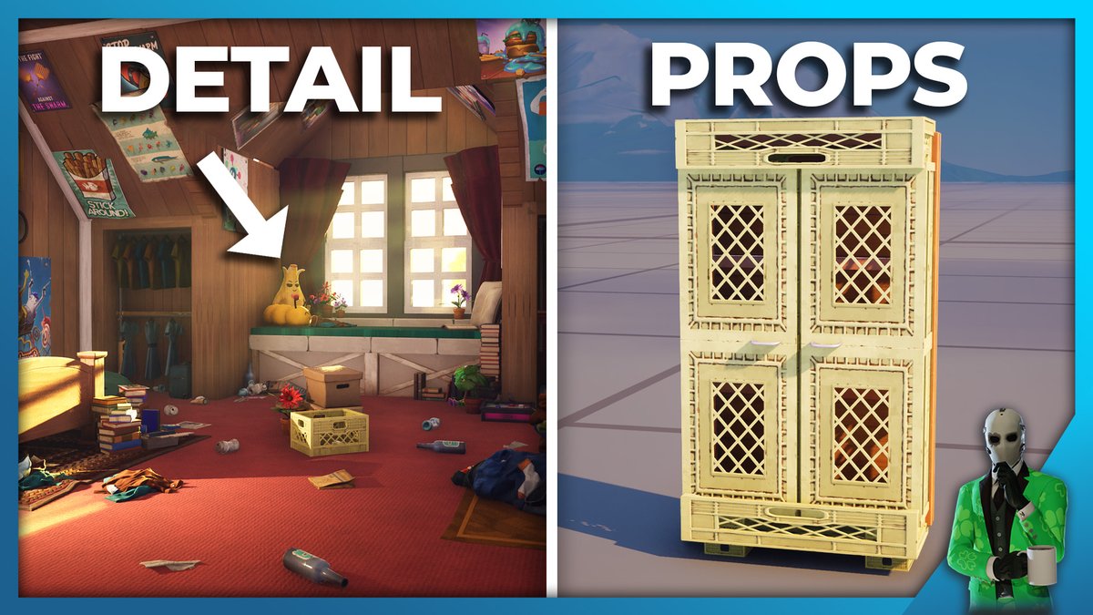 JustAFrog123's tweet photo. Need help building your next interior in #fortnitecreative or #uefn? Then look no further! I have a tutorial for ya! https://t.co/C8YNl8HgNM