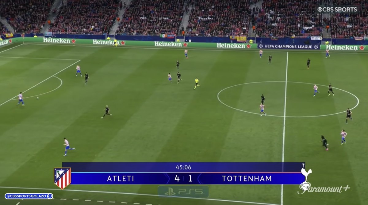 They have space to type “Tottenham” but no space to add “CO” to Atleti 🤦🏾‍♂️… 
Maybe it’s just my OCD acting up😂
#kinsky #AtleticoMadrid #ATMTOT #UEFA