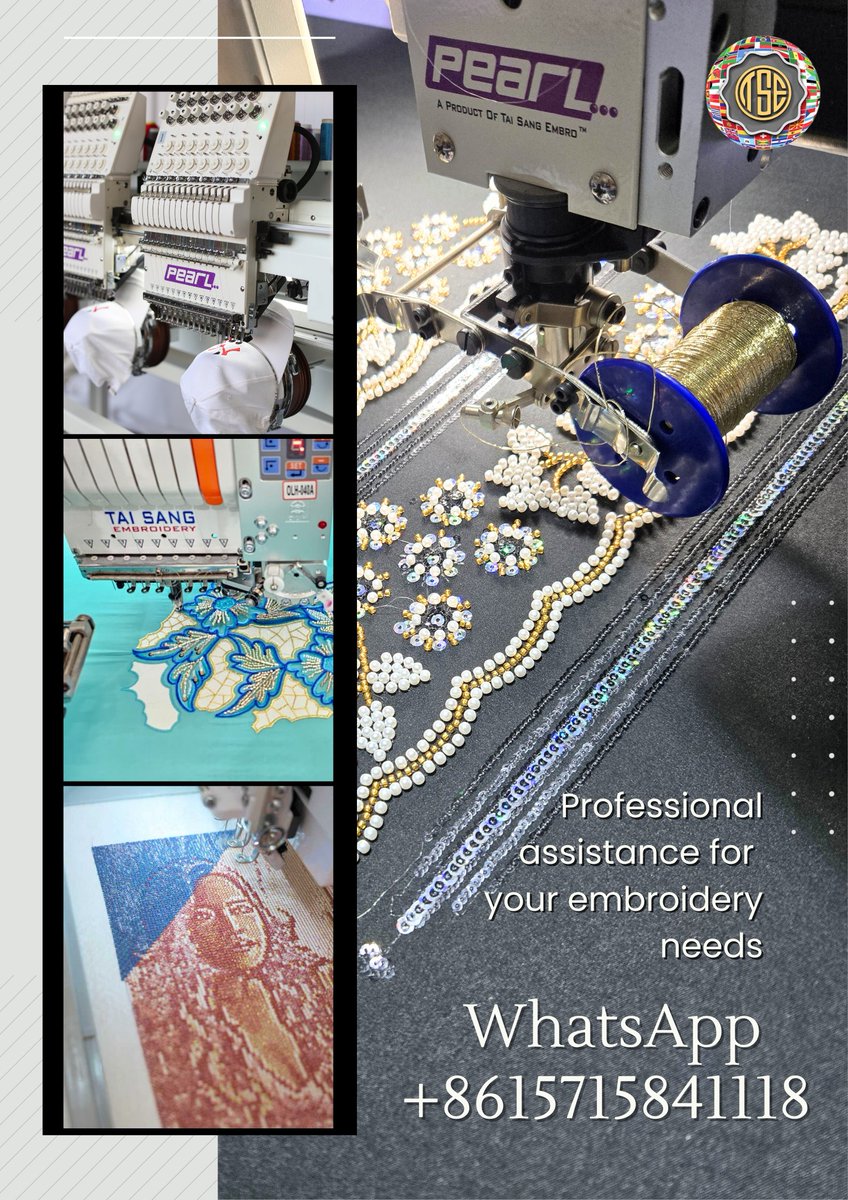 TaisangAE's tweet photo. Quality embroidery starts with the right guidance. Our team is always ready to support you with expert advice and reliable technical help, so you can focus on creating beautiful designs with confidence.
📩 https://t.co/GtkHRL6xxW
Celebrating 21th Anniversary!
#taisang #embroidery https://t.co/6YIsLTQ7lP