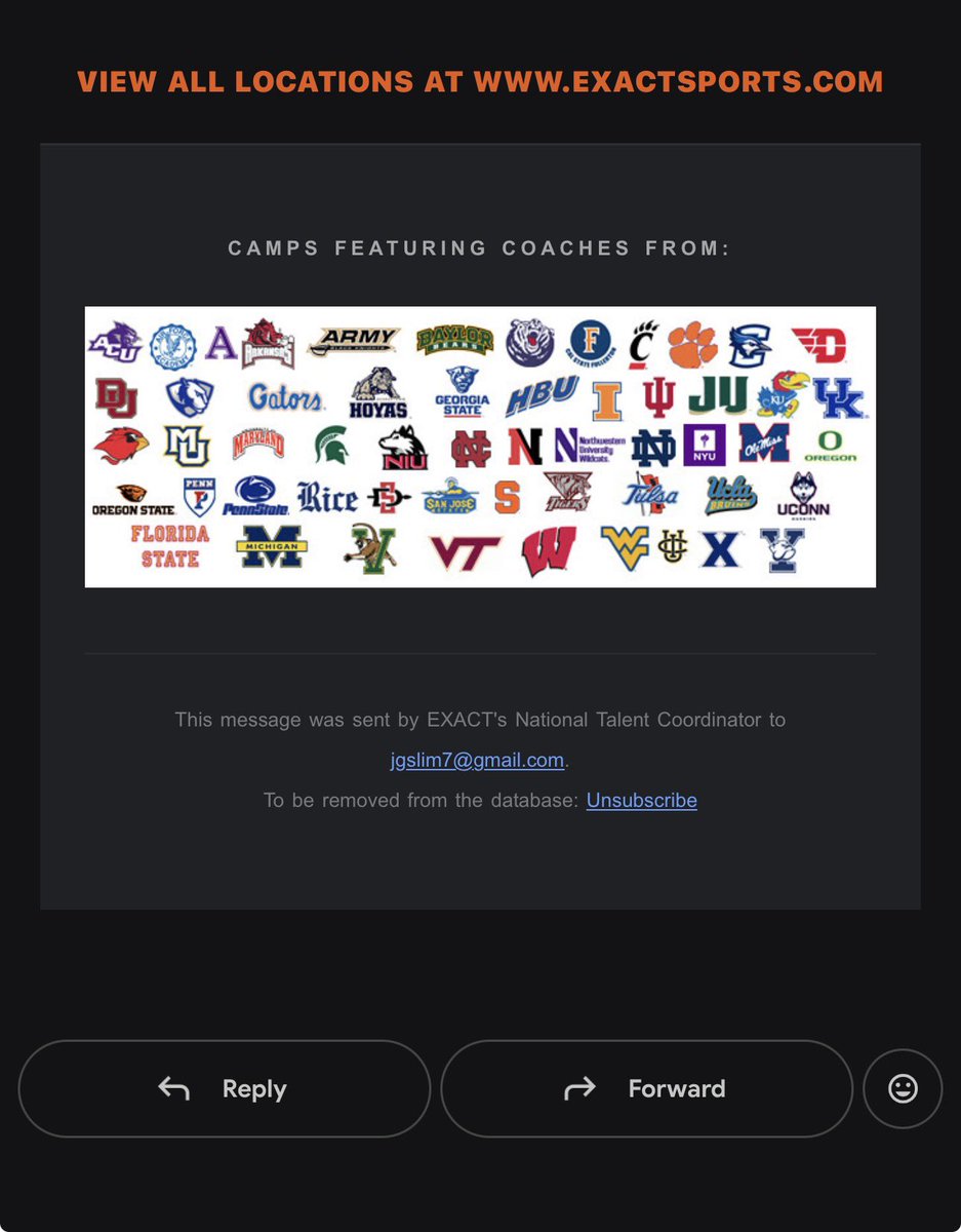 Lando14_'s tweet photo. I would like to thank @EXACTSports for this invite to the X1 camp I can’t wait to be in attendance.🙏 @CoachRico15 @MJ_NFLDraft https://t.co/JdWqsFekmc