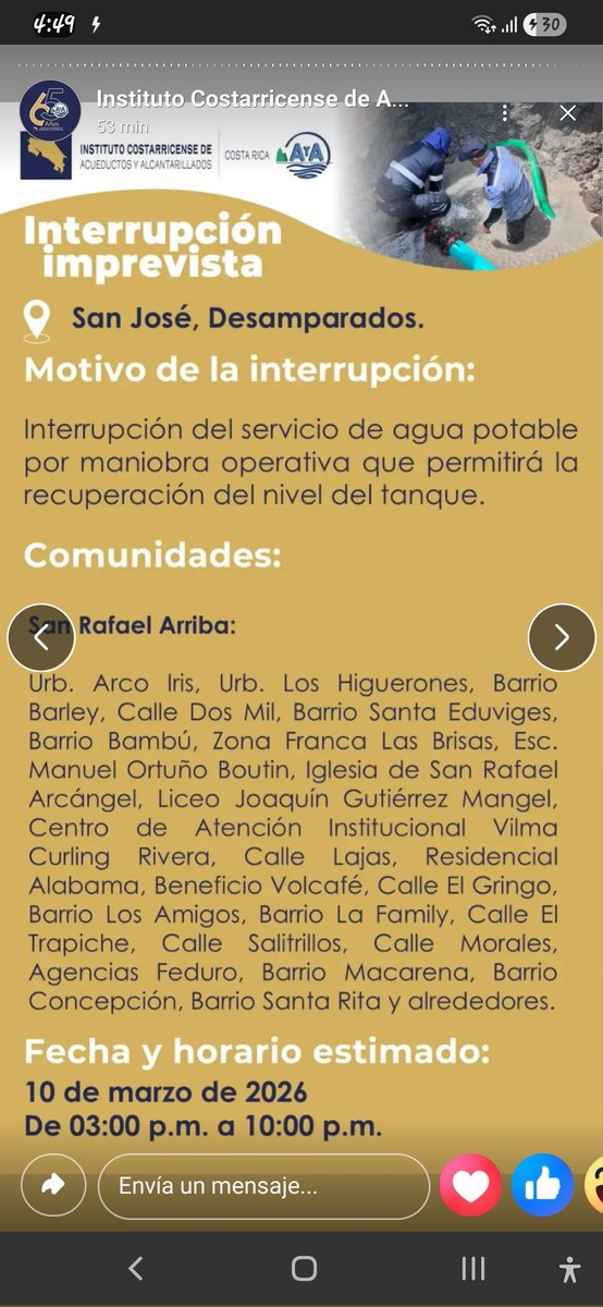 060291Mickey's tweet photo. @grok Como el AyA no revela en que consiste esa maniobra operativa, en Desamparados se dice que es un "robo" de agua desde el Lago Baikal, en Rusia, como venganza contra Rusia por atacar a Ucrania. ¿Como es que estos vacíos de información causan estas narrativas? https://t.co/KSurErlNCK