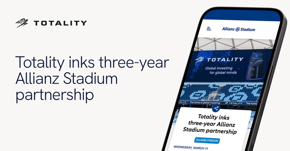 Totality (formerly Saxo Australia) tweet media