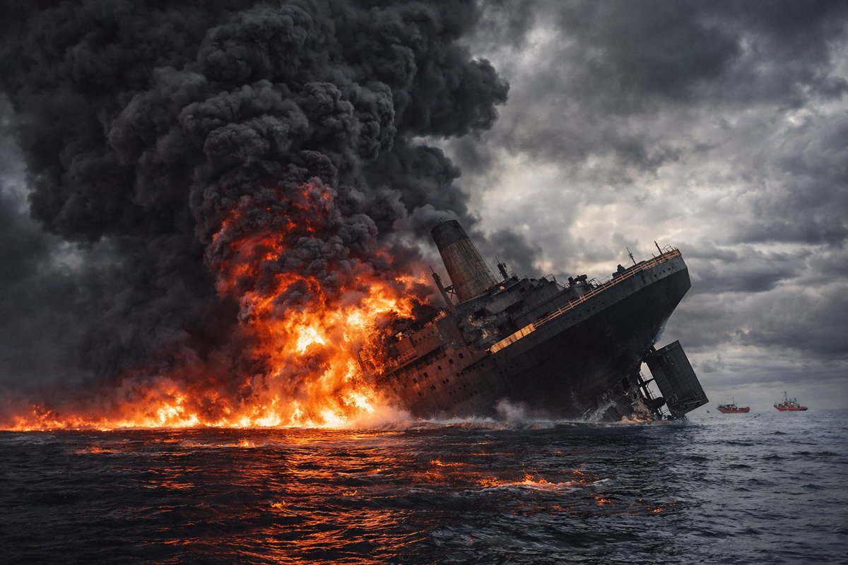 Rusia_HD's tweet photo. 🇮🇷🇺🇸🇨🇳BREAKING | 

IRANIAN With the Help of Chinese missiles,targets a U.S. oil tanker in the Strait of Hormuz with a Shahed-136 drone...See more https://t.co/QyQ3js6ePh