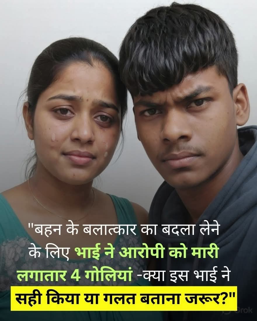 बहन के बLa त्कार का बदला लेने के लिए भाई ने आरोपी को मारी लगातार 4 गोलियां - क्या इस भाई ने सही...see more