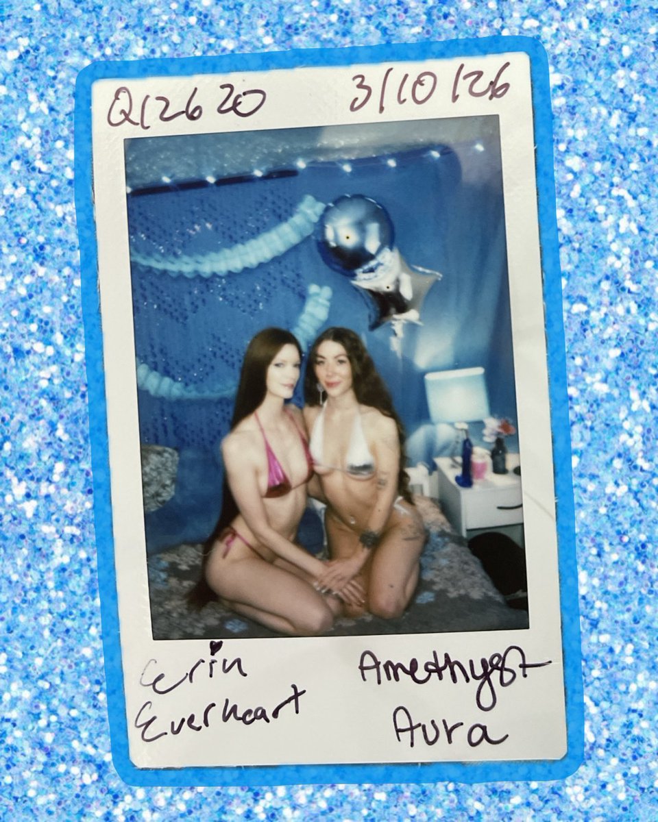 I had so much fun with <a href="/ErinEverheart/">Erin 'Rapornzel' Everheart</a> today 🩵
<a href="/QueerCrushX/">💙 QueerCrush 💙</a>