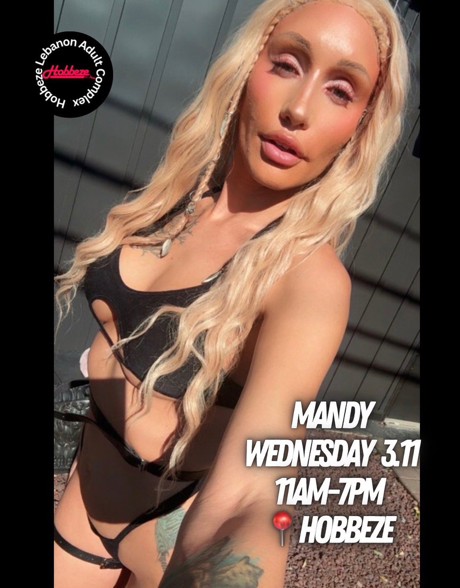hobbezeinc's tweet photo. Wednesday @ Hobbeze Lebanon 11-7 with the beautiful 💃MANDY💃 nude lapdances…nude swingers sundeck OPEN…xxxtheater 👫👭👬🏳️🌈 please share, like, repost & share #milf #hotwife #daddy #onlyfans #of #stripper #stripclub #swingers #lapdances #gloryholes #milfs #creampie https://t.co/1ylHAJPrOd