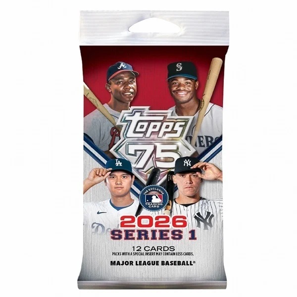 Topps Baseballカードの75周年を祝う記念的シリーズ? 大注目の2026 