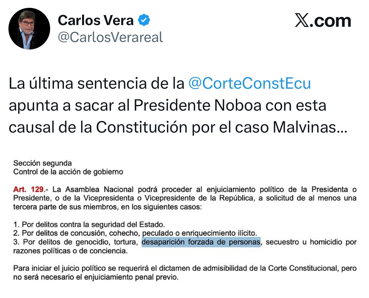 alexismoncayo's tweet photo. En el caso de los #CuatroDeLasMalvinas a tipos como Vera jamás les interesó que se haga justicia o velar por los derechos humanos, su interés está en que el caso se use políticamente para no perjudicar a su amo. https://t.co/5WmezMgsol