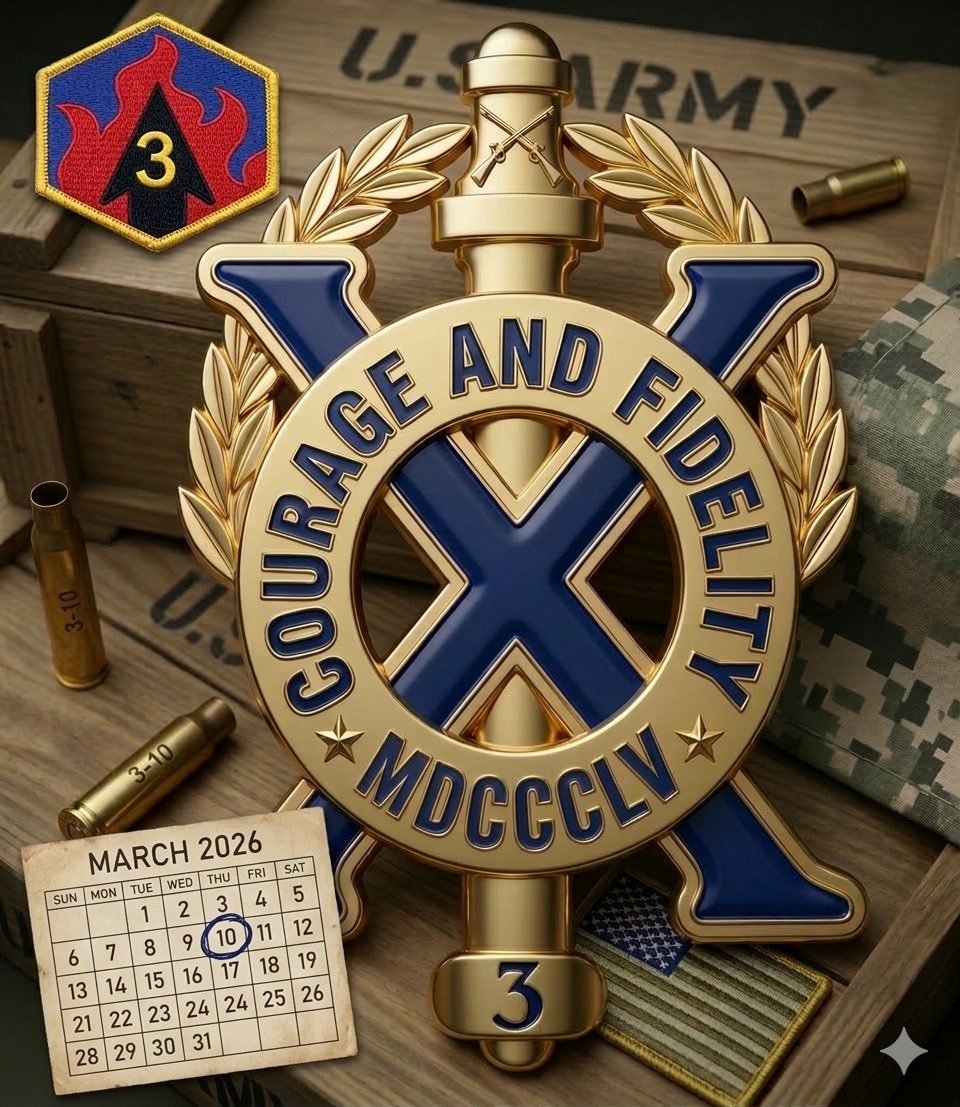 ArmyAggie03's tweet photo. Happy 3-10 day to those that celebrate the Guardian Battalion 🇺🇸🫡#CourageAndFidelity #1855birthday https://t.co/1QgUb6bGSa