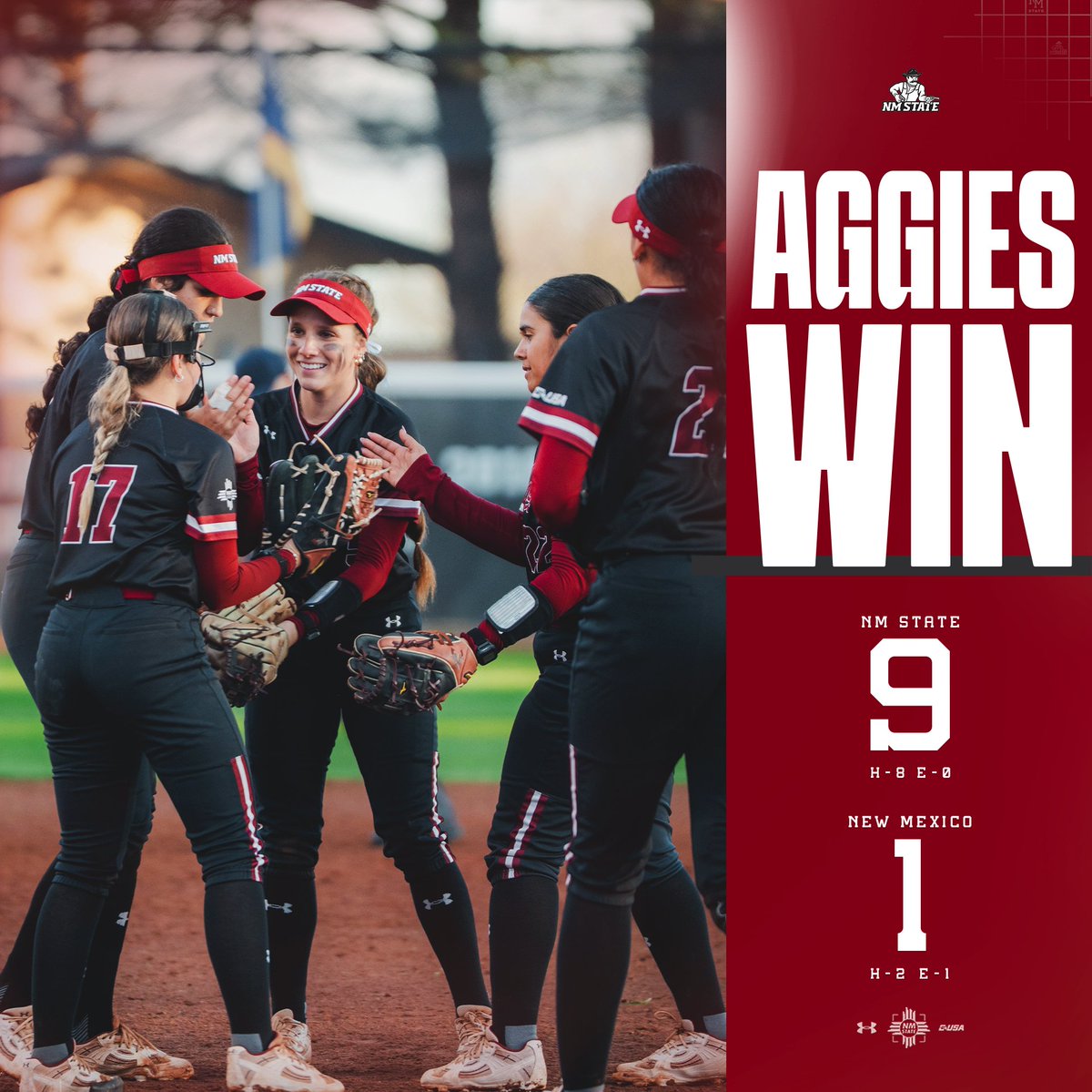 Aggies run the I-25 today 🏆

#AggieUp